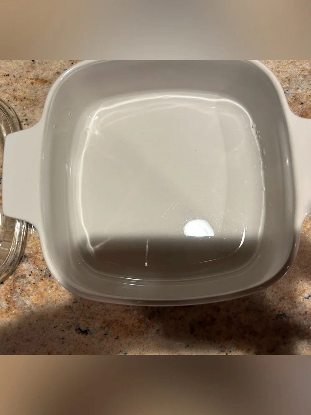 Corningware “Abundance” #A-1-B 1 liter Covered Casserole w/Pyrex Lid A-7-C.
